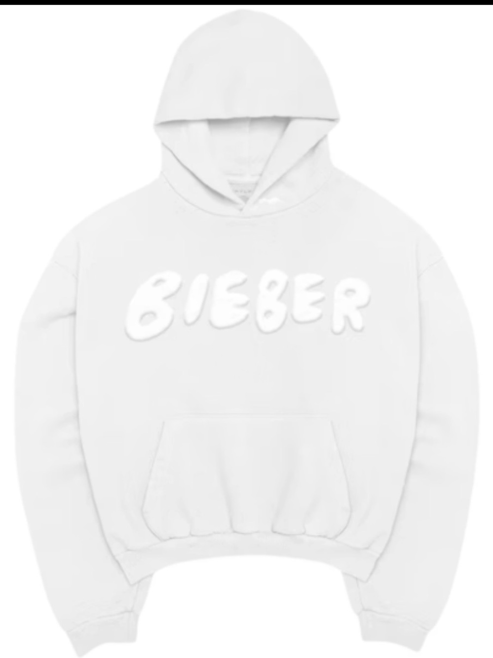Justin Bieber Coachella skylrk white hoodie
